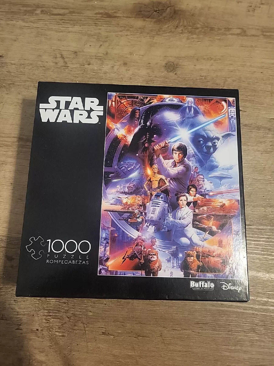 STAR WARS Disney Puzzle 1000 PIECE BUFFALO Games Sealed