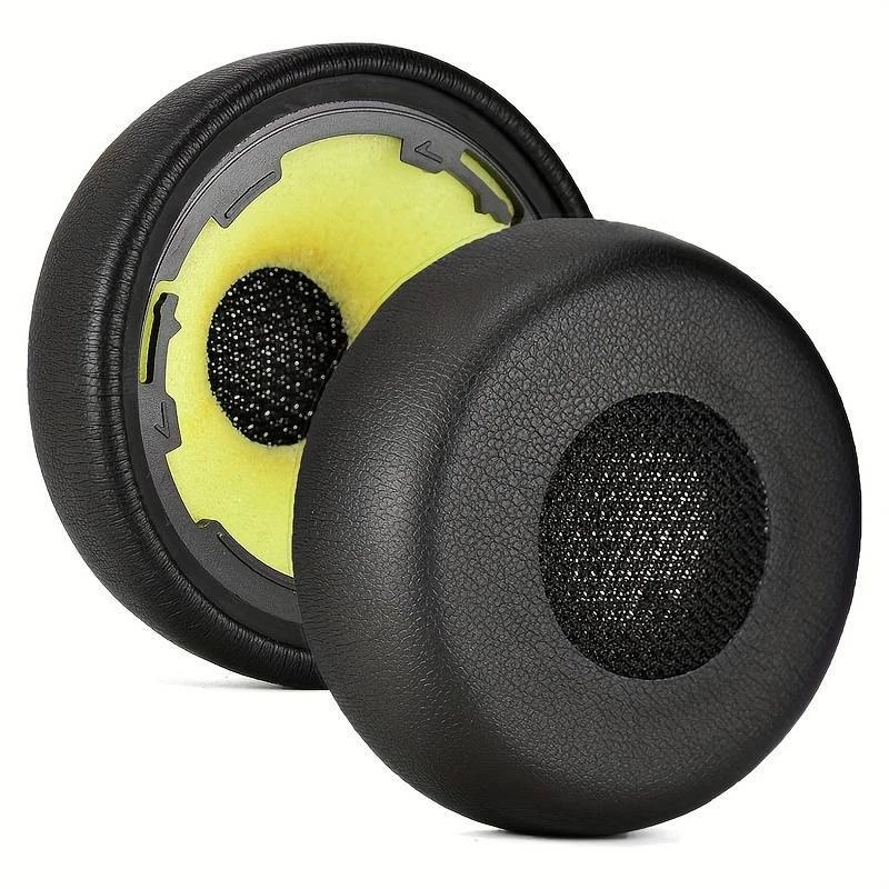 OHRPOLSTER24 Ersatz Ohrpolster für Jabra Evolve 75 (75UC 75MS 75SE) Schwarz 1 Paar