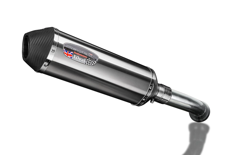 BMW K1200GT 2006-2012 Delkevic Slip On 13.5" XOval Kit de silenciador de escape de acero inoxidable Foto 3 de 4