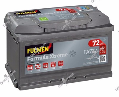 Fulmen FA722 Akku 12V 72Ah 720A Expressversand Garantie 2 Jahre Calcium E38