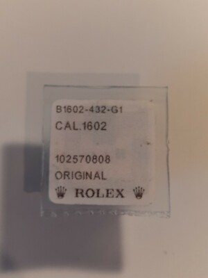 Rolex 1602-432-G1 Complete Balance 