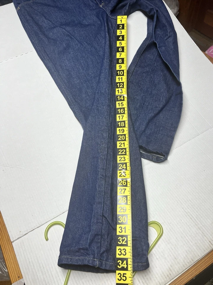 Bulwark FR Jeans Men’s 40x34 Cat2 2112 Dark Wash Denim Blue Straight - Image 4 of 4