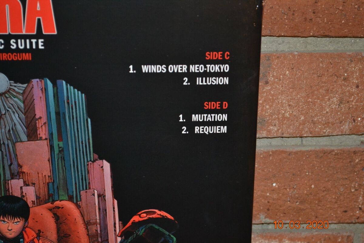 AKIRA - SYMPHONIC SUITE SOUNDTRACK, Ltd 180G 2LP RED+BLACK AKIRA - SYMPHONIC SUITE SOUNDTRACK, Ltd 180G 2LP RED+BLACK