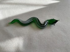 Murano glass,Lauscha,Bimini Glass:Glass snake,adder figure,snake ornament