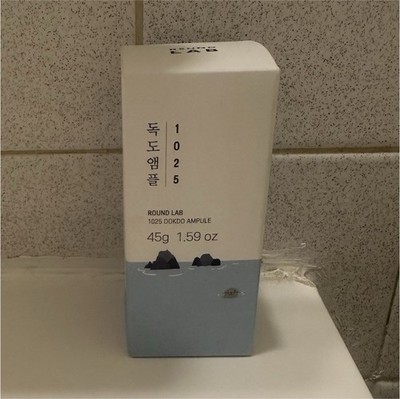 ROUND LAB 1025 Dokdo Ampoule 45g 1.59oz Hyaluronic Acid Moisturizing Face