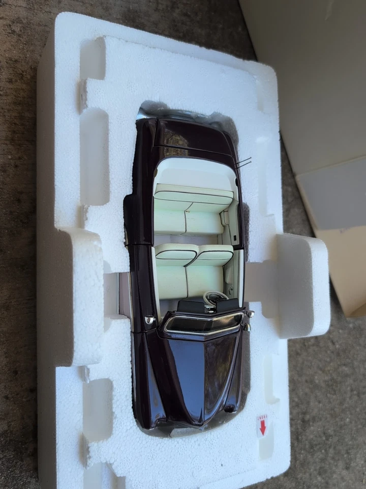 Danbury Mint 1950 Mercury 定制可转换压铸模型 1: 24 尺寸 — 第 3/4 张图片