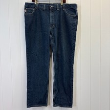 Carhartt FR Mens Workwear Denim Jeans Size 34x32 Flame Resistant CAT 2 2112 Blue