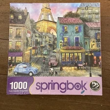 Springbok Paris 1000 Piece Puzzle Complete