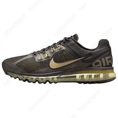 Nike Air Max 2013 Black Flat Gold HQ1927-001 | eBay