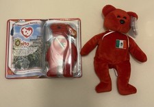 Ty Beanie Baby Lot of 2 sizes of Osito Mexico Bears