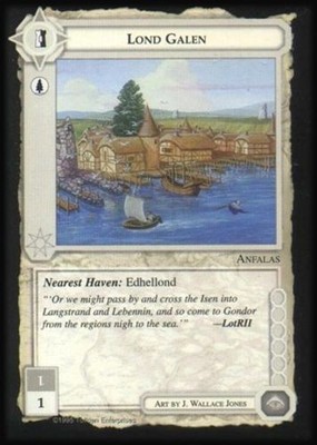 Lond Galen - The Wizards - Limited - Middle-Earth CCG