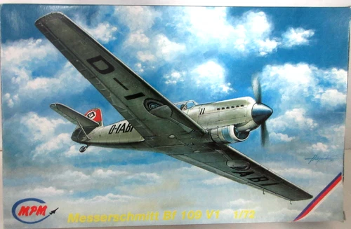1:72 SCALE MPM 72029 MESSERSCHMITT BF 109 V 1 NEW open box