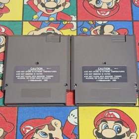 Tecmo Baseball & MLB (Nintendo NES) Authentic  Games Lot