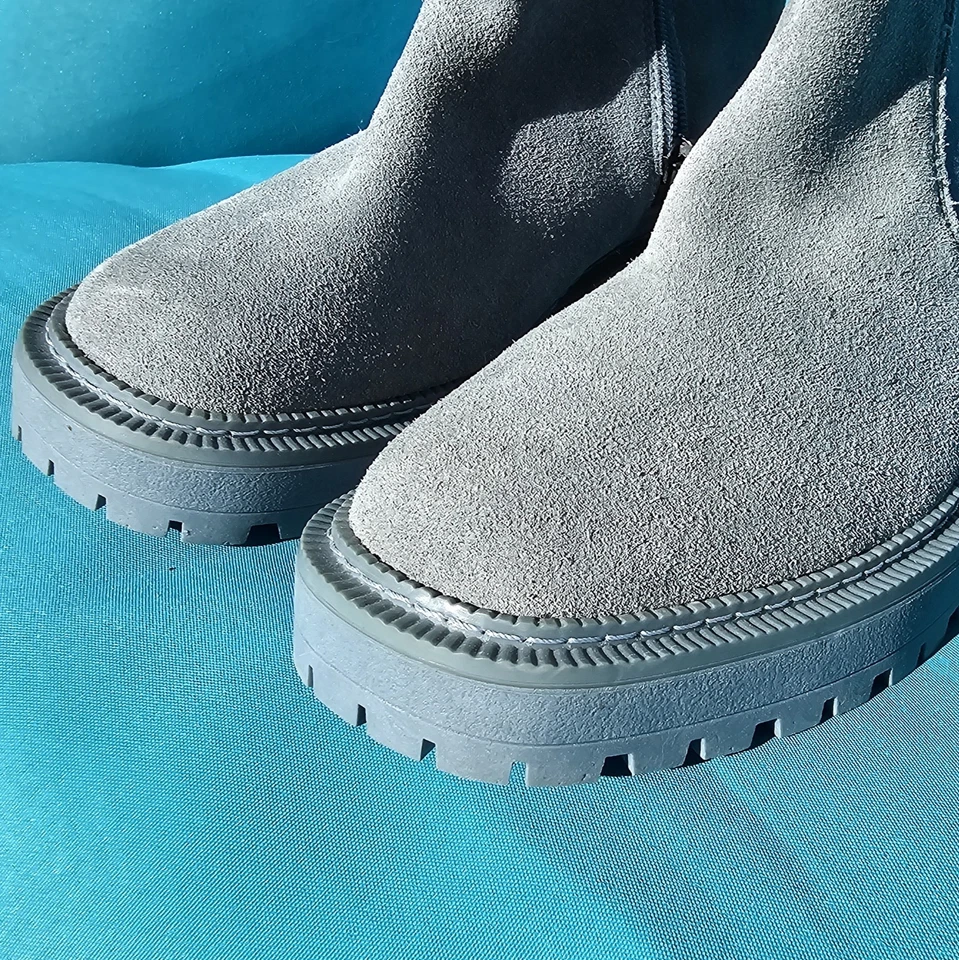 ✅ Новый Sam Edelman размер 4 замшевые ботинки Chelsea туфли Baby синий женщин с ярлыками новый с Ярлыками - Изображение 4 из 4