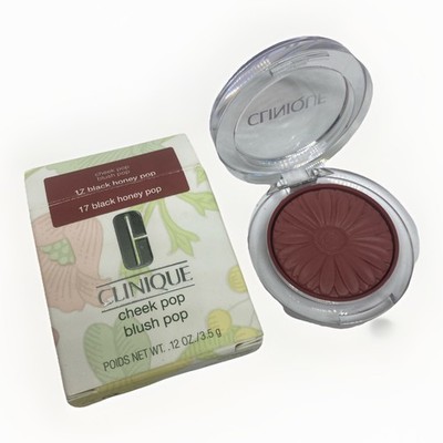 CLINIQUE CHEEK POP BLUSH Puderrouge 17 Black Honey Pop weinrot 3,5 g