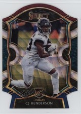 2020 Panini Select Concourse Tri-Color Prizm Die-Cut CJ Henderson #89 1pf0