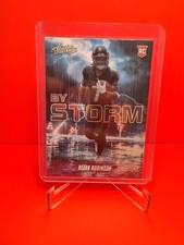 2023 Panini Absolute Football Bijan Robinson By Storm Rookie RC Atlanta Falcons
