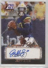 2021 Leaf Pro Set Power Campus Kings Auto Jeff Sims #CK-JS1 Auto n1u