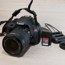 Canon EOS Rebel SL1 18MP DSLR Camera W 18-55mm Lens SHUTTER 1,981 GOOD