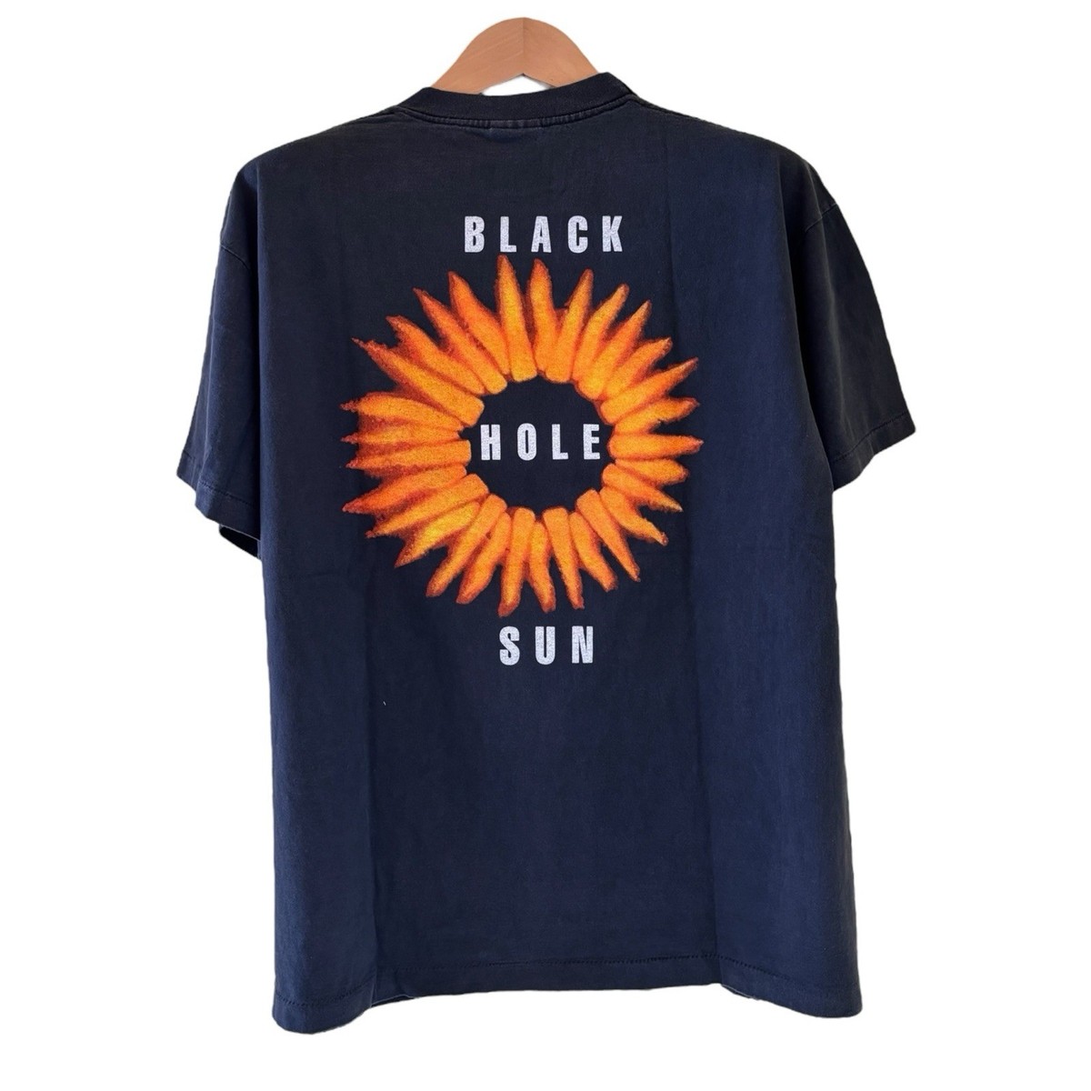 SOUNDGARDEN Tシャツ 1994年 BLACK HOLE SUN Soundgarden Vintage 1994 Black Hole Sun Band Single stitch T
