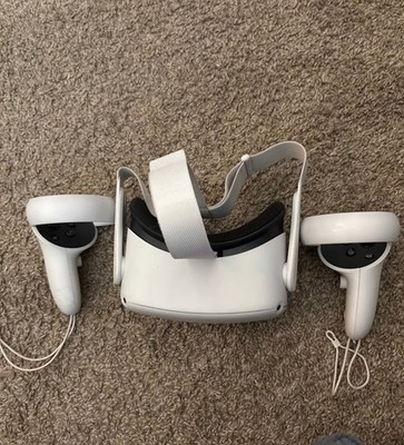 Oculus Quest 2 Meta Headset 256GB with Travel Case and Controllers - White