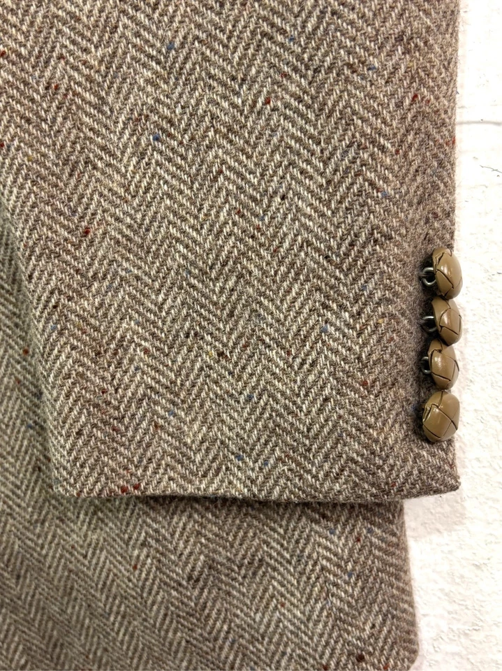 Chaqueta Blazer Abrigo Deportivo De Colección Farah Westernwear 42R Western Herringbone Tweed Foto 2 de 4