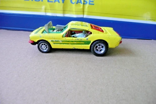 VINTAGE CORGI 166 MUSTANG 'ORGAN GRINDER' DRAGSTER 1971-74.