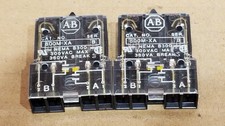 ALLEN BRADLEY 800M-XA2 SER. B Contact Block - Recovered - Lot of 2 Pcs