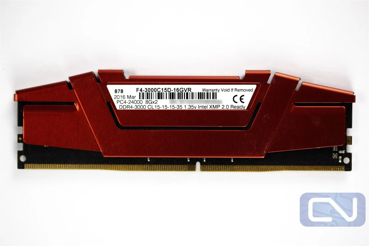 G. SKILL DDR4 SDRAM 16 GB Capacity per Module Memory (RAM) for