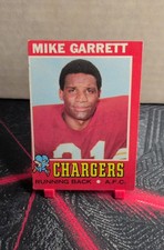 1971 Topps - Mike Garrett #119 Wearing Kansas City Chiefs Jersey