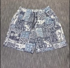 AFTCO Youth Medium Blue Bering Sea Swim Trunks