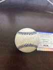 Chien-Ming Wang Signed Baseball PSA/DNA COA On Joe DiMaggio Commemorative Ball