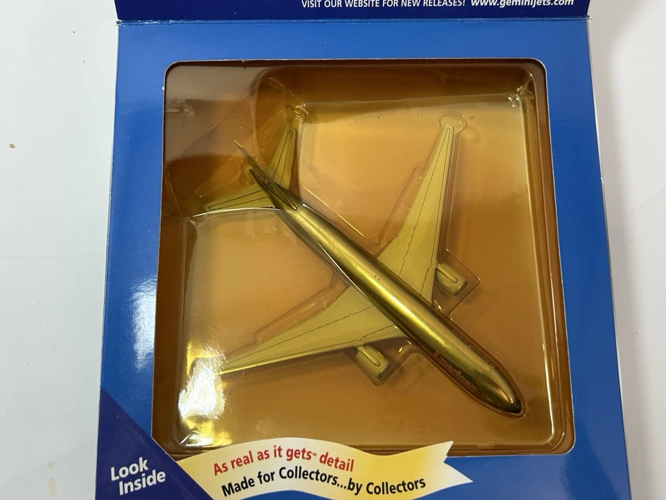 Gemini Jets escala 1:400 Boeing 777-200 embalaje dorado raro muy buen estado único dueño ¡Compra ahora! Foto 4 de 4