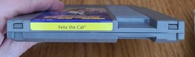 RARE NES Felix the Cat Box,Manual, cart. Cart not working, manual incomplete.
