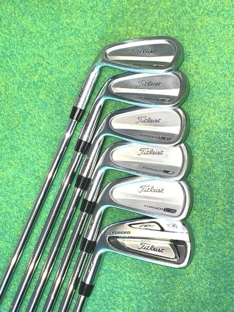 Titleist LeftHanded 5PW Iron Set AP2 714 & CB 712 NS Pro 950 Titleist LeftHanded 5PW Iron Set AP2 714 & CB 712 NS Pro 950
