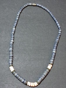 Blue Coral w/Pink Coral 7.5" Necklace