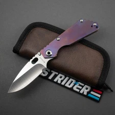 NEW! Strider Performance SnG HC, MagnaCut 3/4 Grind Spearpoint, HC Full Titanium