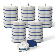 Disposable Toilet Bowl Wand Refills  Not Suitable for Other Brands  , 80 Count ...