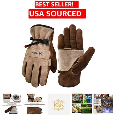 Thorn Proof Work Gloves for Men/Women   Versatile Large Leather Utility Gloves