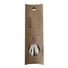 ECCO White Round Shoe Laces 80 cm 31.5   100 Cotton   New