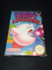 Spiel "Kirby's Adventure" f&uuml;r Nintendo Entertainment System (NES), CIB, noch gut
