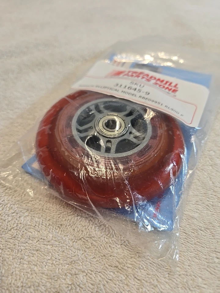 Elliptical Ramp Wheel Roller, Universal NordicTrack Reebok Machine - Image 3 of 4