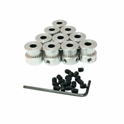 GT2 2GT-K Idler Timing Drive Pulleys 16T For 6mm Synchronous Belt 5mm Bore