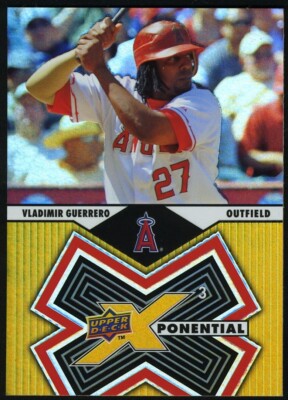 2009 Upper Deck X #X3-VG Vladimir Guerrero Xponential 3 card