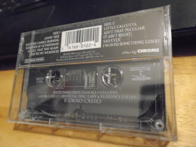 SEALED RARE OOP Critics Choice 2 CASSETTE TAPE dire straits herman's hermits '88 - Image 2 of 2