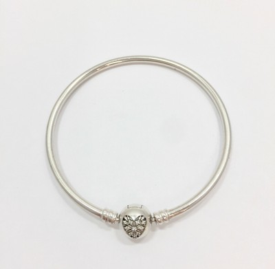 Cz Bangle Bracelet Sterling Silver 