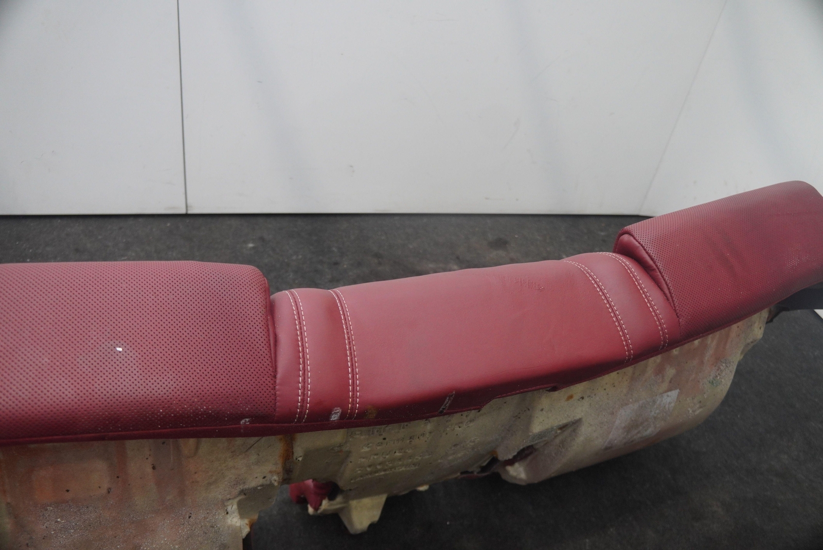 Rear Seat Lower Bottom Cushion Pad Red Leather 4ML885375 OEM Lamborghini Urus