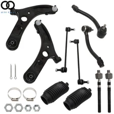 Front Control Arm Ball Joint Tie Rod Sway Link Kit For 2013-2016 Hyundai Elantra