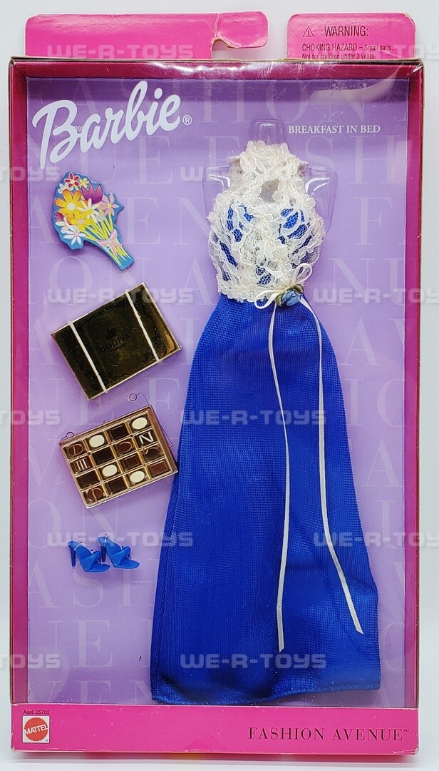 Barbie Fashion Avenue Breakfast in Bed Godiva Fashion 1999 Mattel
