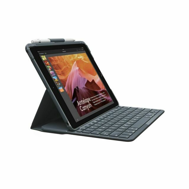 Logitech Slim Folio Keyboard Case for Apple iPad 5th/6th Gen